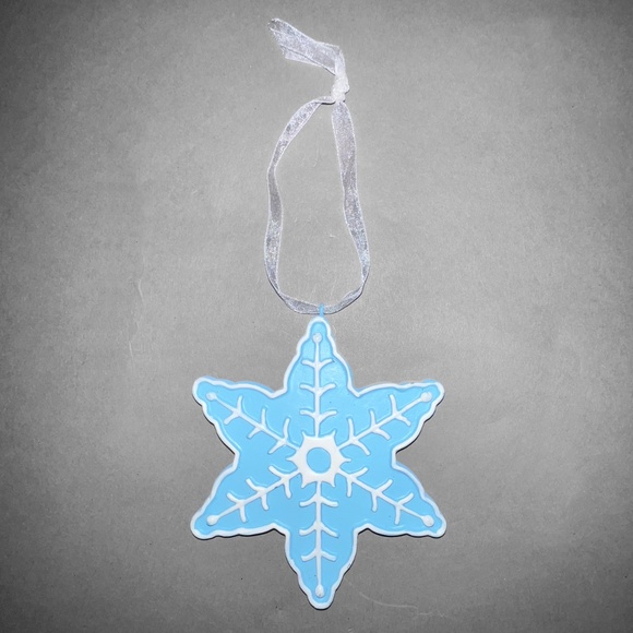 Snowflake "Christmas Cookie" Ornament - Picture 1 of 2